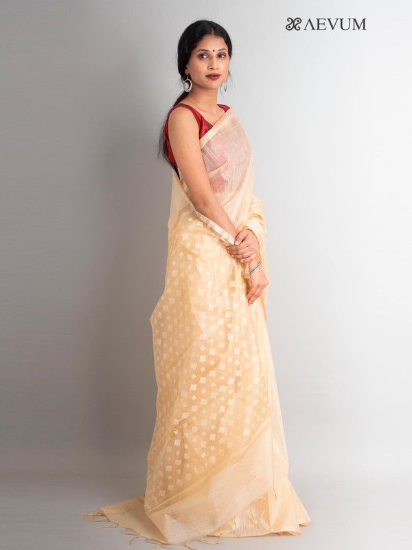 Katan Silk Saree with Blouse Piece - 0014 Saree AEVUM   