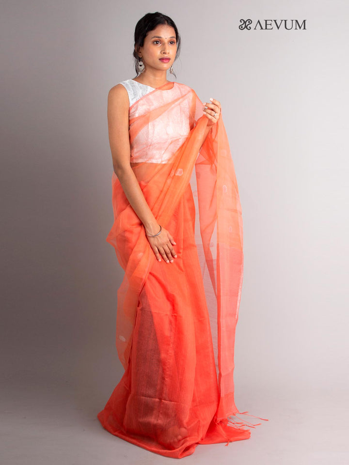 Ball Buti Matka Muslin Silk Saree - 0332 Saree AEVUM 2   