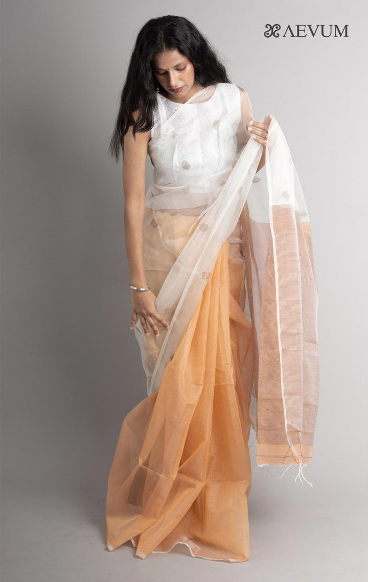 Ball Buti Matka Muslin Silk Saree - 0334 Saree AEVUM 2   