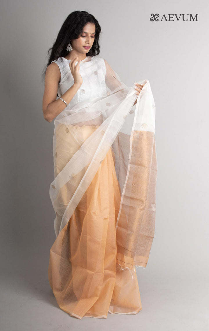 Ball Buti Matka Muslin Silk Saree - 0334 Saree AEVUM 2   