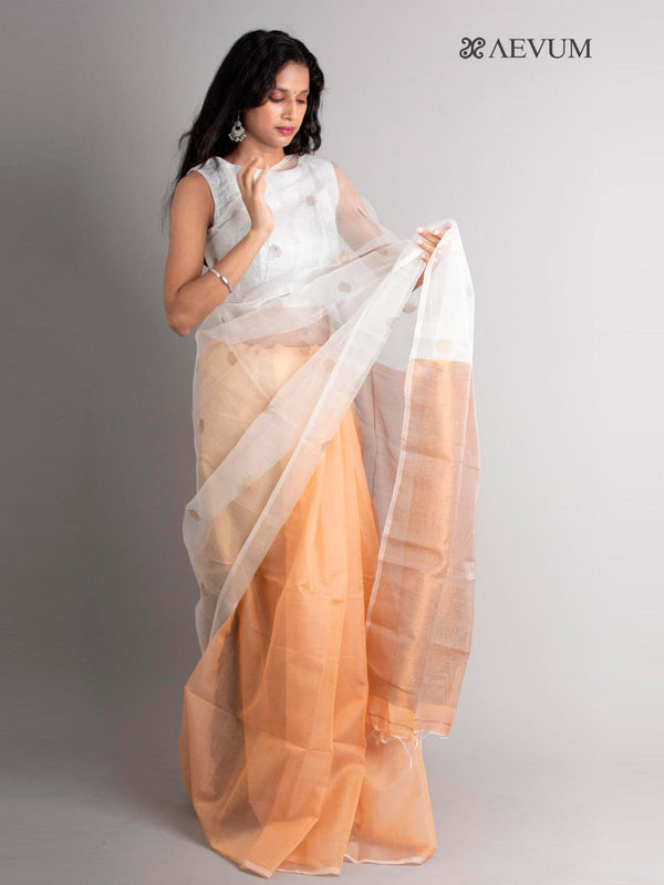 Ball Buti Matka Muslin Silk Saree - 0334 Saree AEVUM 2   