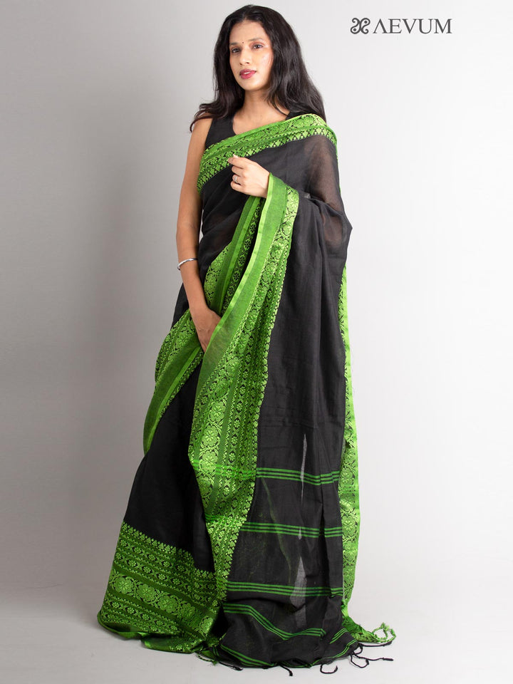 Begampuri Bengal Cotton Handloom Saree - 0344 Saree AEVUM