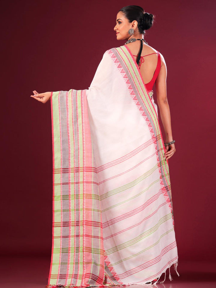 Begampuri Bengal Cotton Handloom Saree - 0501 Saree AEVUM 2