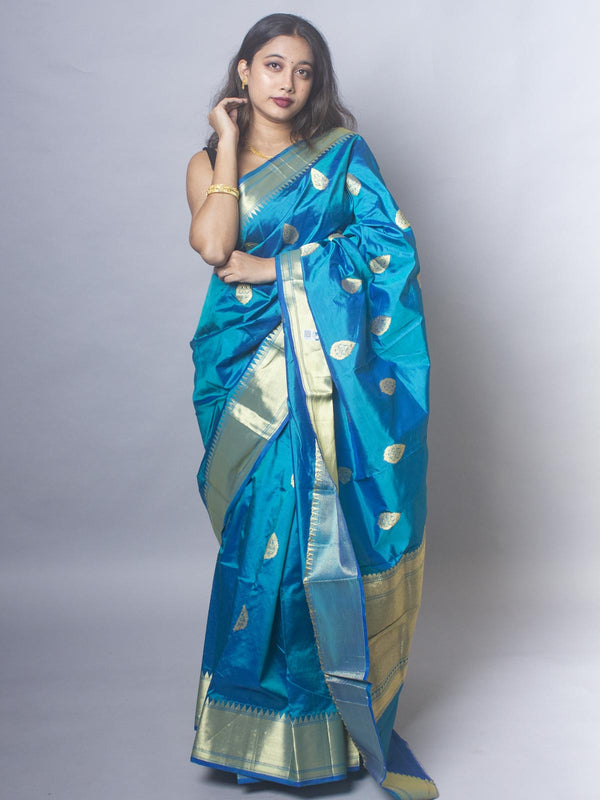 Banarasi Silk Saree with Silk Mark - 0632 Saree AEVUM 2