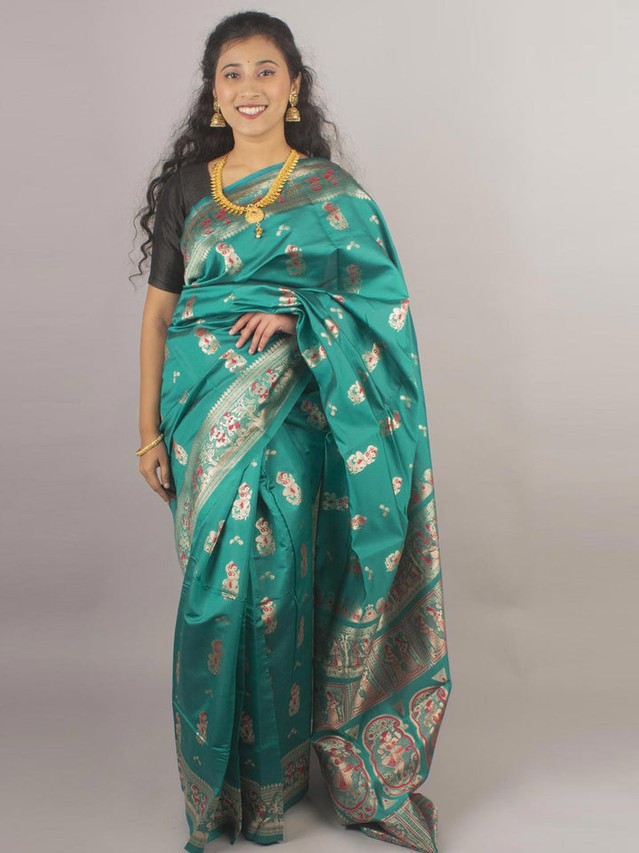 Baluchari Soft Silk Saree - 10354 Saree AEVUM 2   