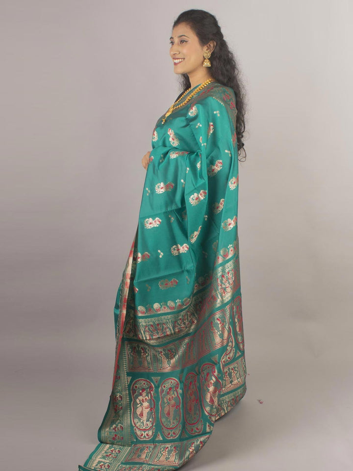 Baluchari Soft Silk Saree - 10354 Saree AEVUM 2   