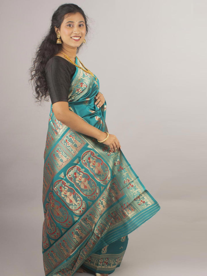 Baluchari Soft Silk Saree - 10354 Saree AEVUM 2   