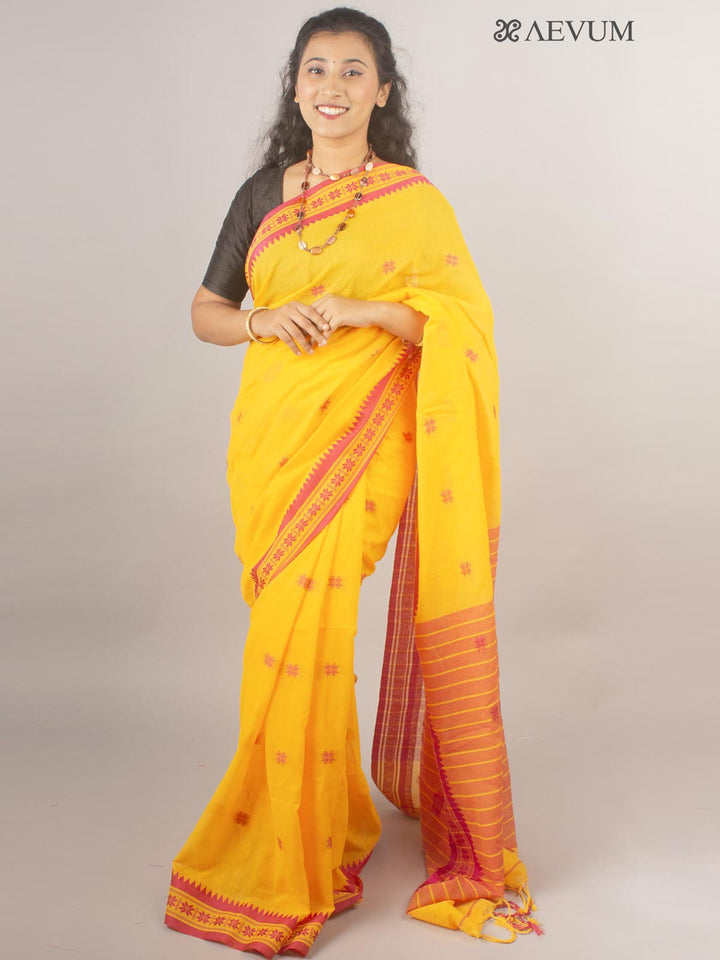 Bangladeshi Cotton Silk Saree - 10436 Saree AEVUM 2