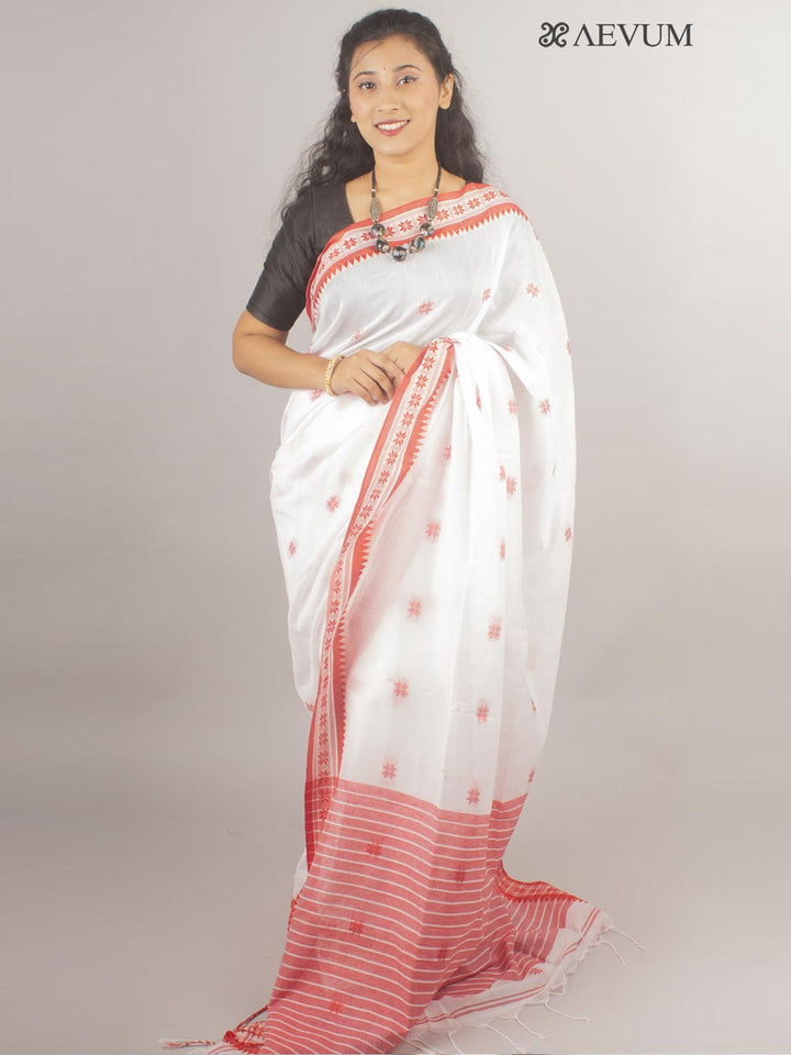 Bangladeshi Cotton Silk Saree - 10437 Saree AEVUM 2