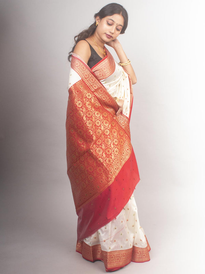 Soft Banarasi Silk Saree - 10497 Saree AEVUM