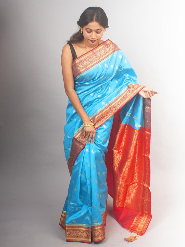 Soft Banarasi Silk Saree - 10498 Saree Preethi