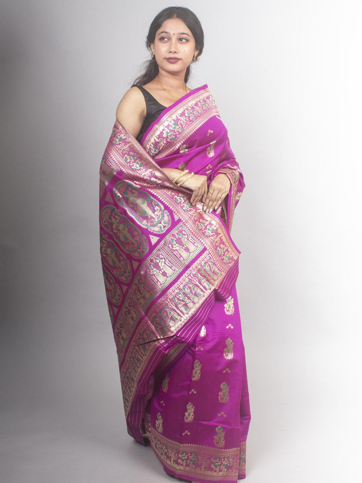 Baluchari Soft Silk Saree - 10602 Saree AEVUM 2