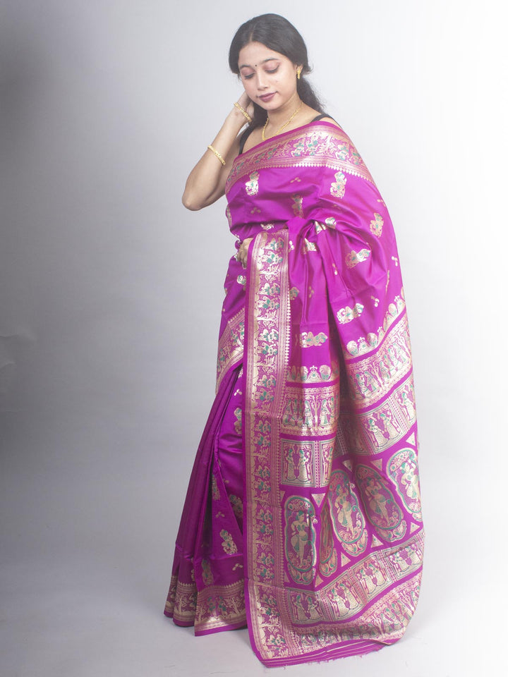 Baluchari Soft Silk Saree - 10602 Saree AEVUM 2