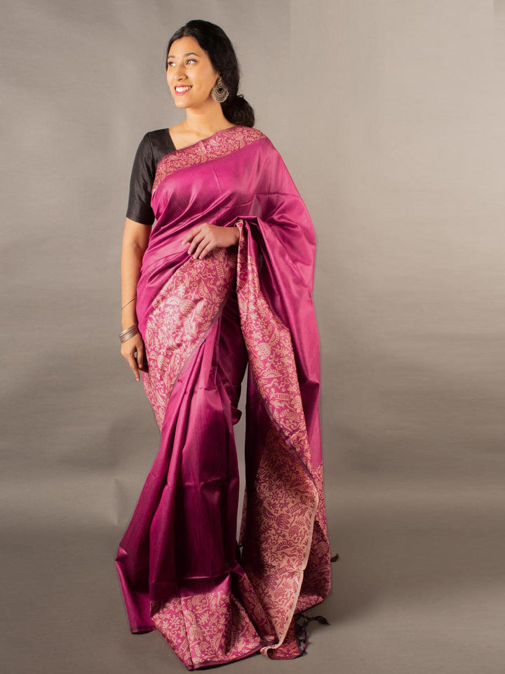 Semi Tussar Silk Saree -10964 Saree Raj   