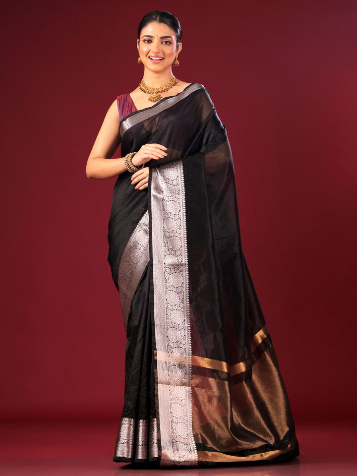 Semi Organza Banarasi Handloom Saree -11212 Saree AEVUM