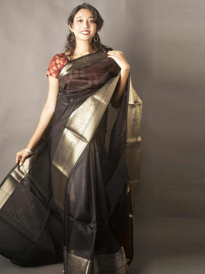 Semi Organza Banarasi Handloom Saree -11212 Saree Seratuzzama   