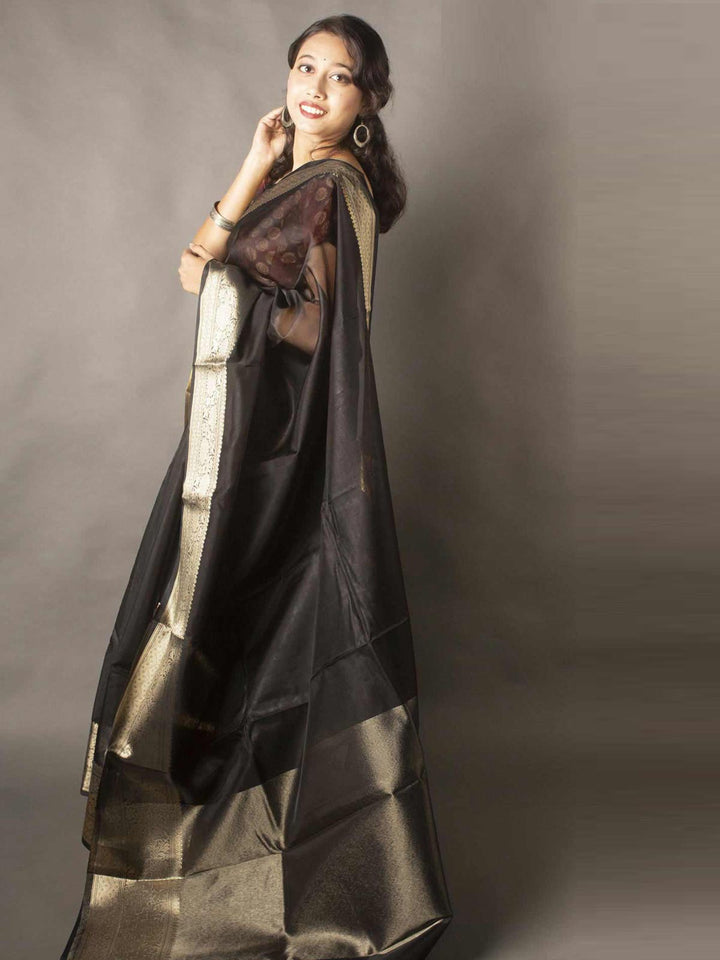 Semi Organza Banarasi Handloom Saree -11212 Saree Seratuzzama   