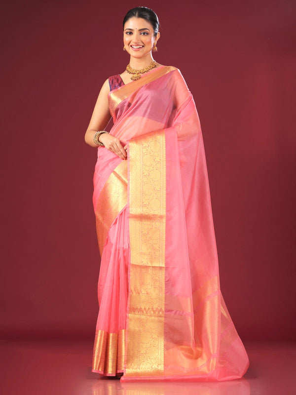 Semi Organza Banarasi Handloom Saree -11213 Saree AEVUM