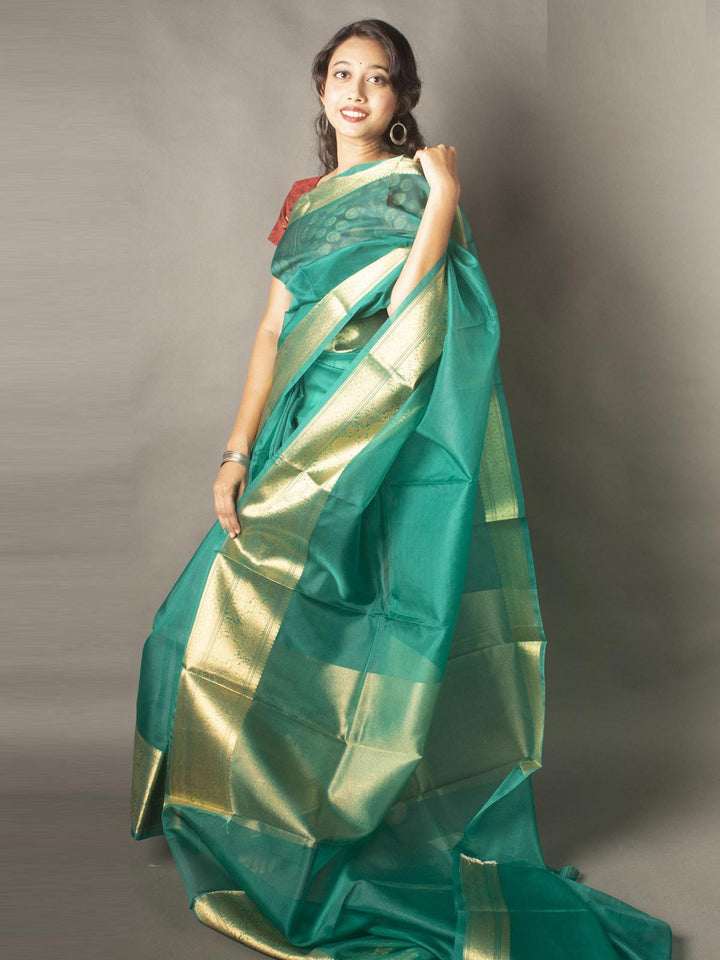 Semi Organza Banarasi Handloom Saree -11214 Saree Seratuzzama   