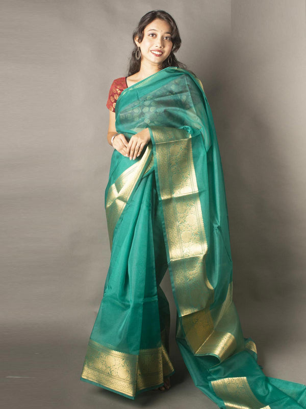 Semi Organza Banarasi Handloom Saree -11214 Saree Seratuzzama   