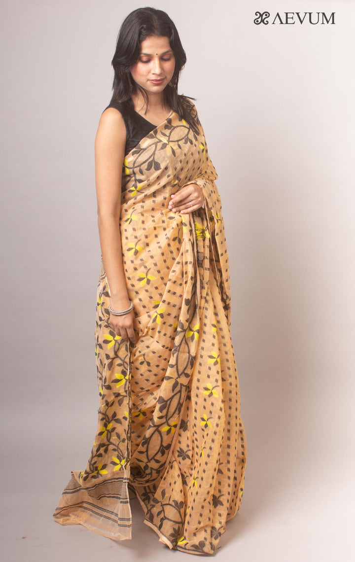 Soft Dhakai Jamdani - 18092 Saree AEVUM   