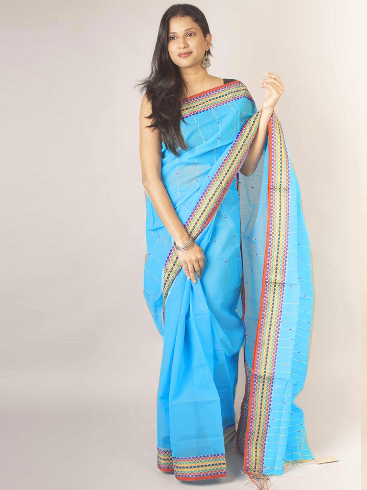 Bangladeshi Cotton Silk Handloom Saree - 11888 Saree AEVUM 2