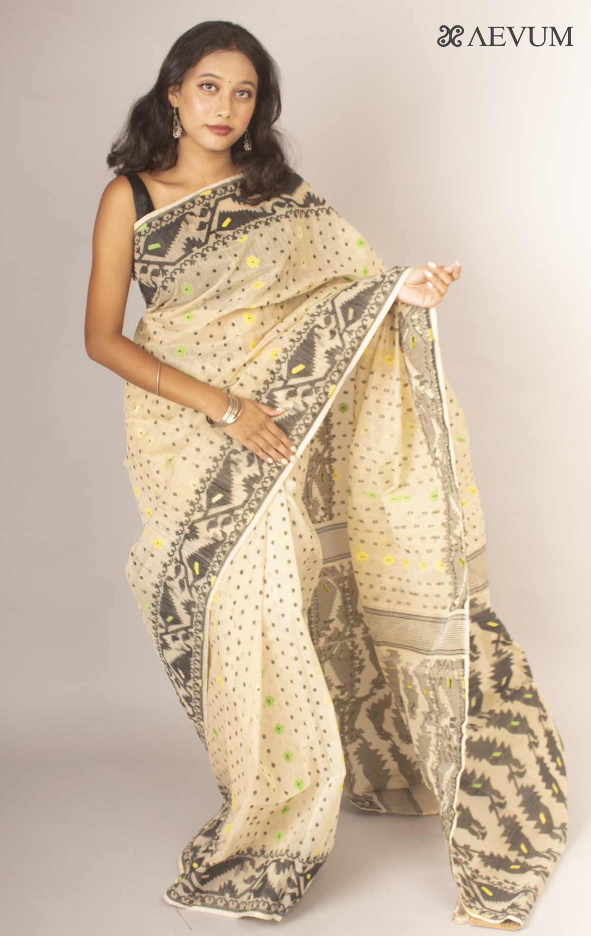 Buy online soft dhakai jamdani saree | 100% Low Price | Santipur & Fulia  Special