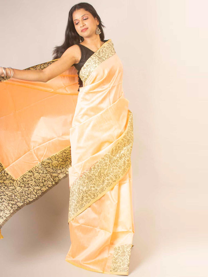 Semi Tussar Silk Saree -12996 Saree Raj   