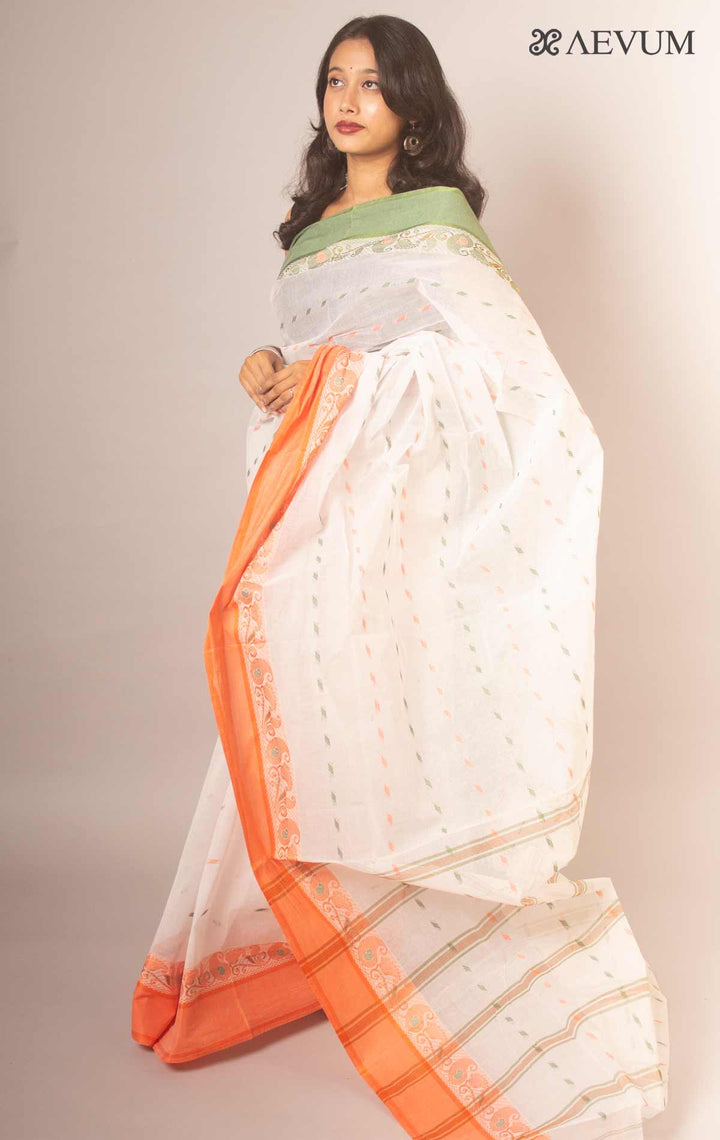 Bengal Cotton Handloom Saree - 14401 Saree AEVUM 2   