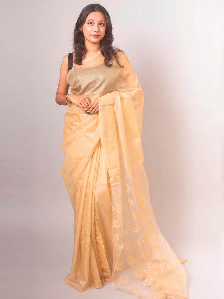 Katan Silk Saree with Blouse Piece - 14864 Saree AEVUM   