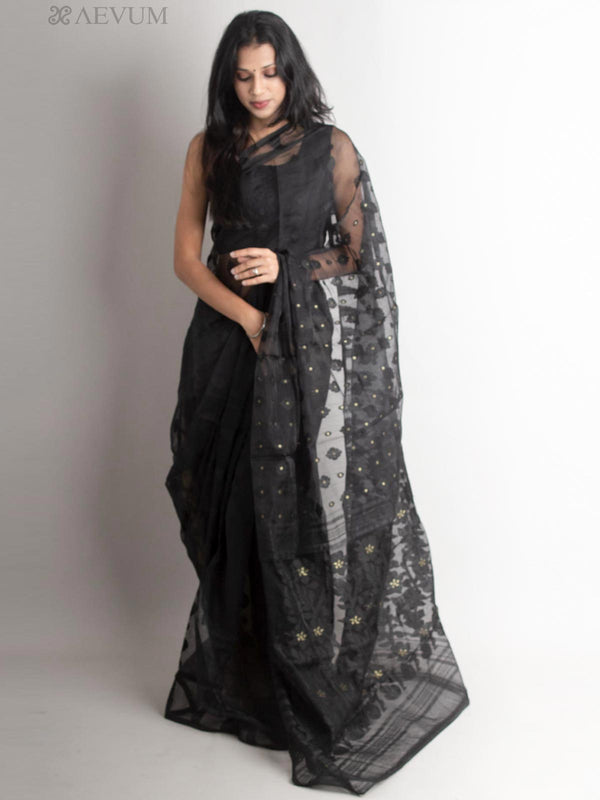 Phagun Bou Jamdani Saree without Blouse Piece - 1489 Saree AEVUM