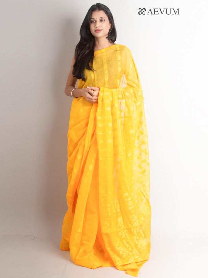 Phagun Bou Jamdani Saree without Blouse Piece - 1500 Saree AEVUM