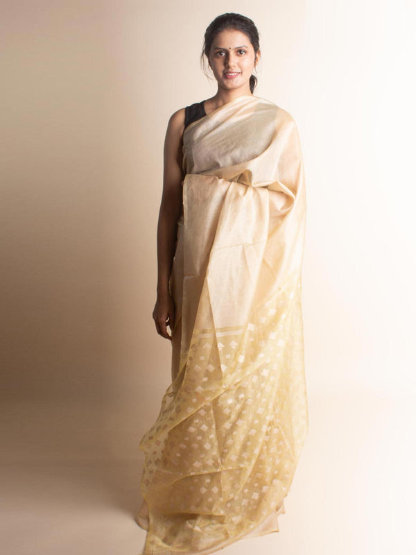 Katan Silk Saree with Blouse Piece - 1616 Saree Om Silk