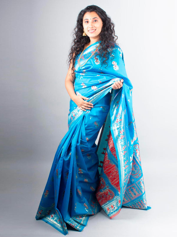 Baluchari Soft Silk Saree - 3924 Saree AEVUM 2   