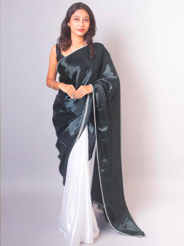 Chandramallika Satin Silk Saree - 17287 Saree AEVUM   