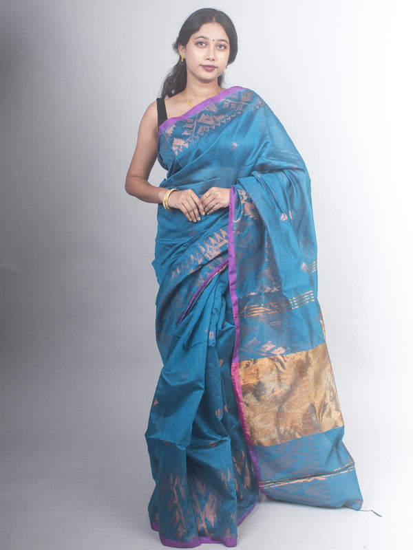 Tant Silk Bengal Handloom Saree - 1768 Saree Ashoke Pal