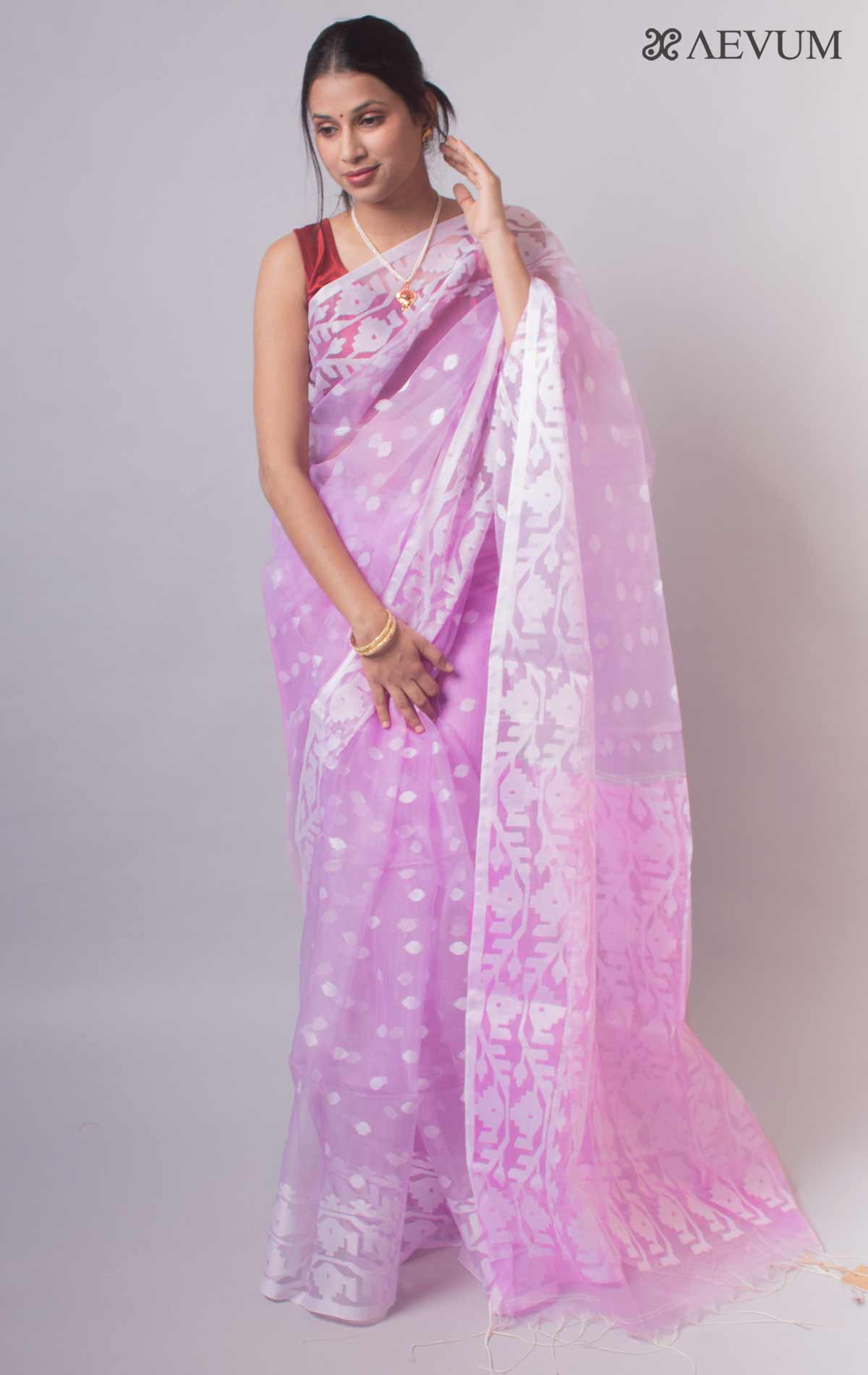 Ink Stain Muslin-Cotton Hand-painted Saree – EAST & GRACE