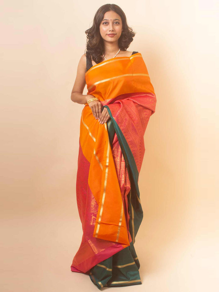 Kanjivaram Bridal Saree - 18348 Saree AEVUM   