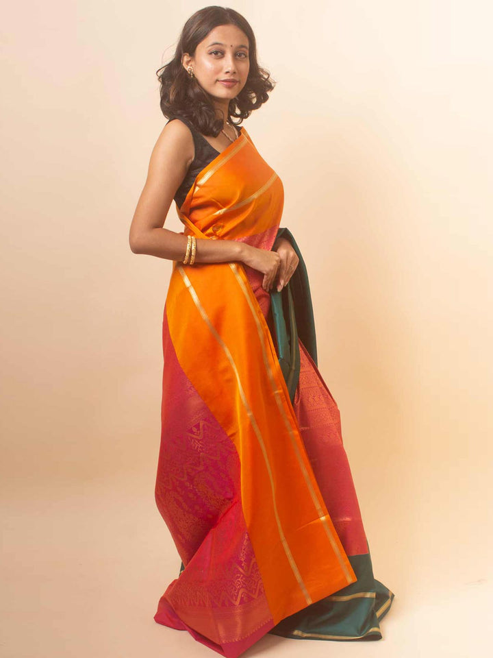 Kanjivaram Bridal Saree - 18348 Saree AEVUM   