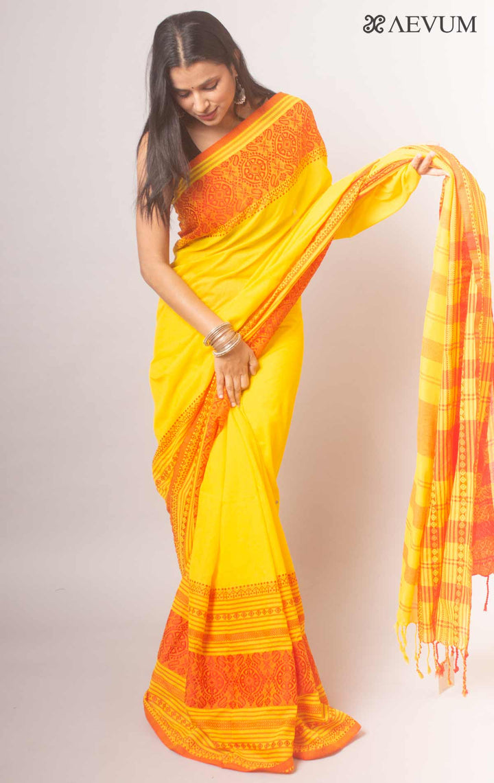 Begampuri Premium Bengal Cotton Saree - 18805 Saree AEVUM 2   