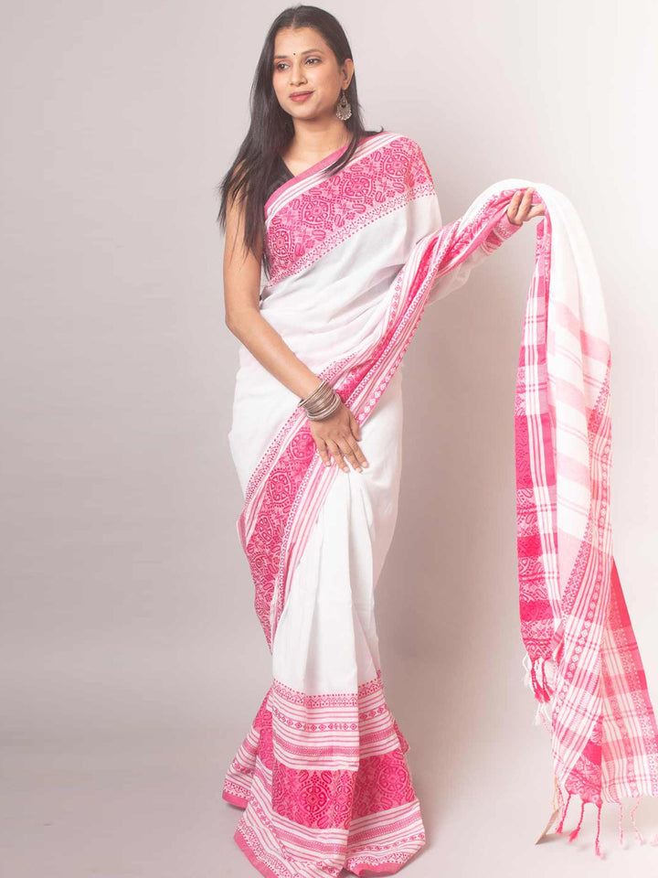 Begampuri Premium Bengal Cotton Saree - 18811 Saree AEVUM 2