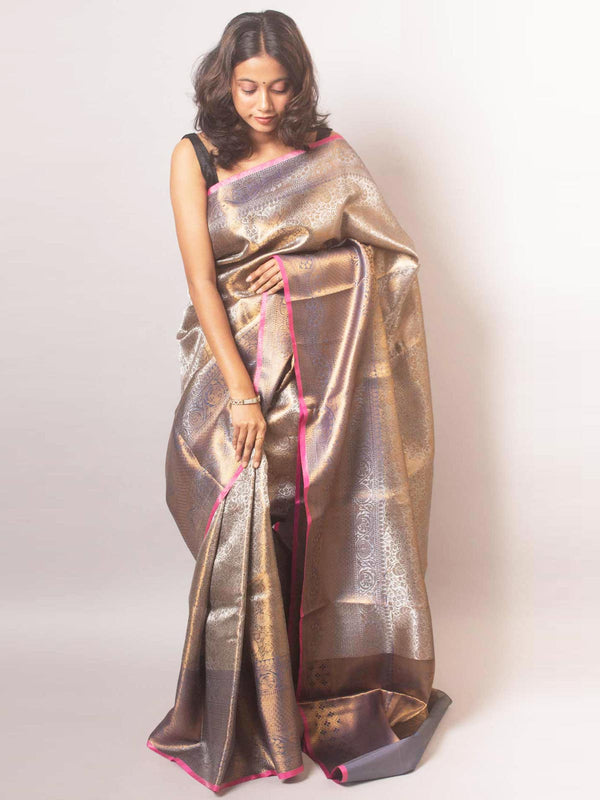 Tissue Banarasi Saree - 19386 Saree Seratuzzama   