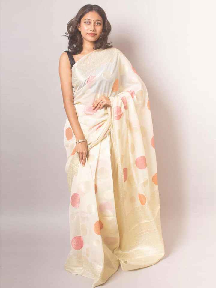 Semi Georgette Soft Banarasi Silk Saree - 19388 Saree Seratuzzama   