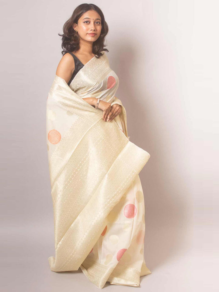 Semi Georgette Soft Banarasi Silk Saree - 19388 Saree Seratuzzama   