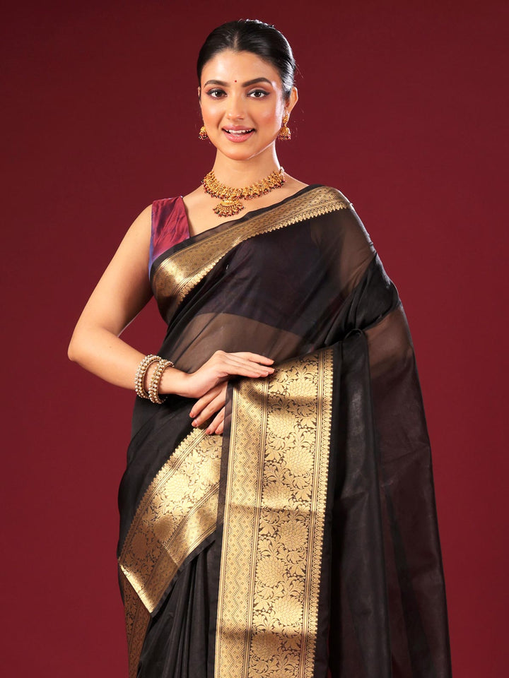 Semi Organza Banarasi Handloom Saree -20273 Saree AEVUM