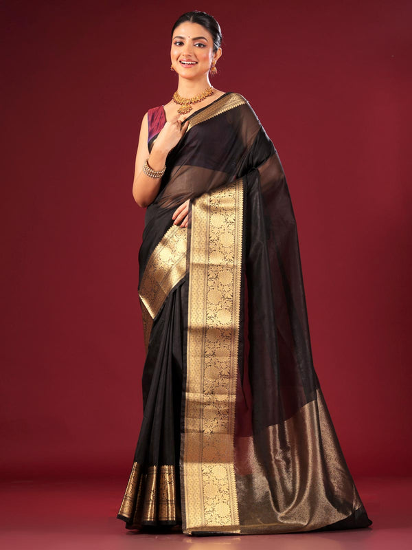 Semi Organza Banarasi Handloom Saree -20273 Saree AEVUM