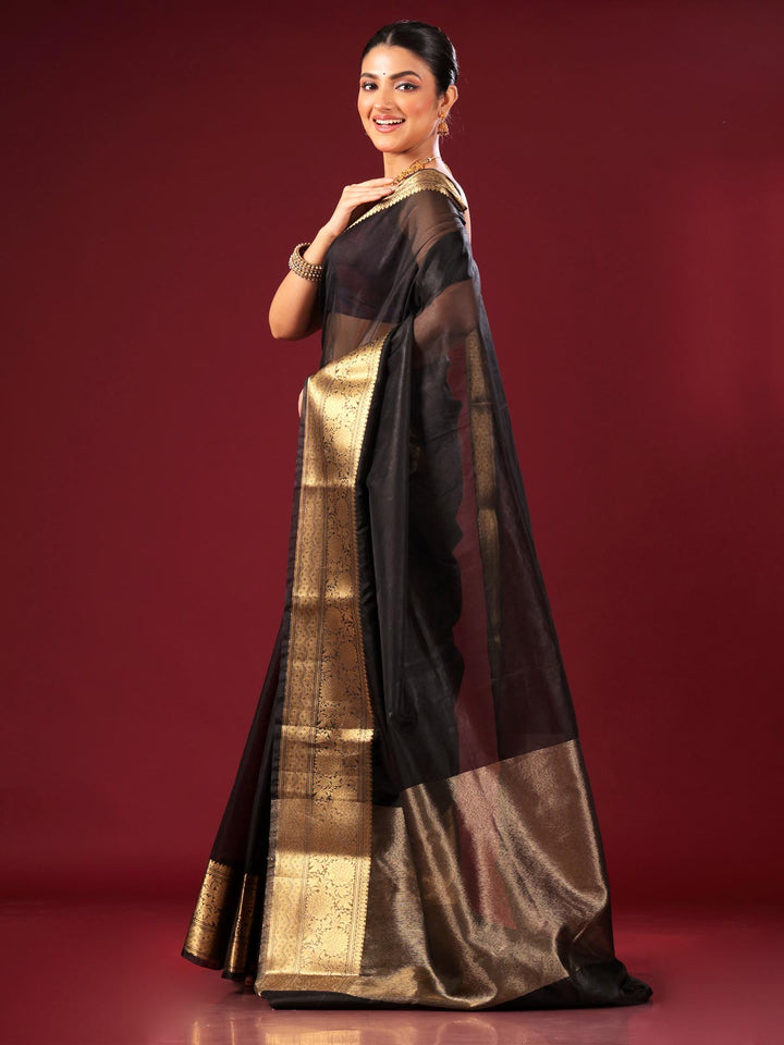 Semi Organza Banarasi Handloom Saree -20273 Saree AEVUM