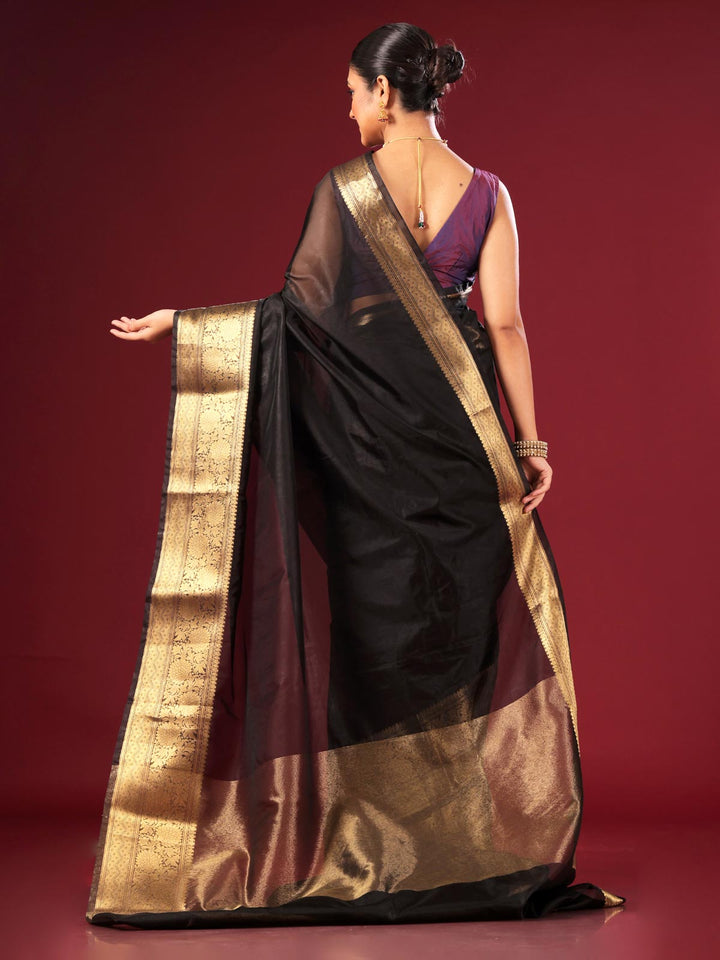 Semi Organza Banarasi Handloom Saree -20273 Saree AEVUM