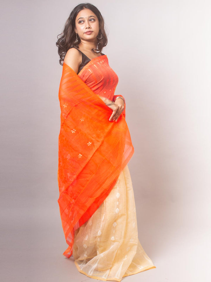 Phagun Bou Jamdani Saree - 20348 Saree Anita Kuthir   