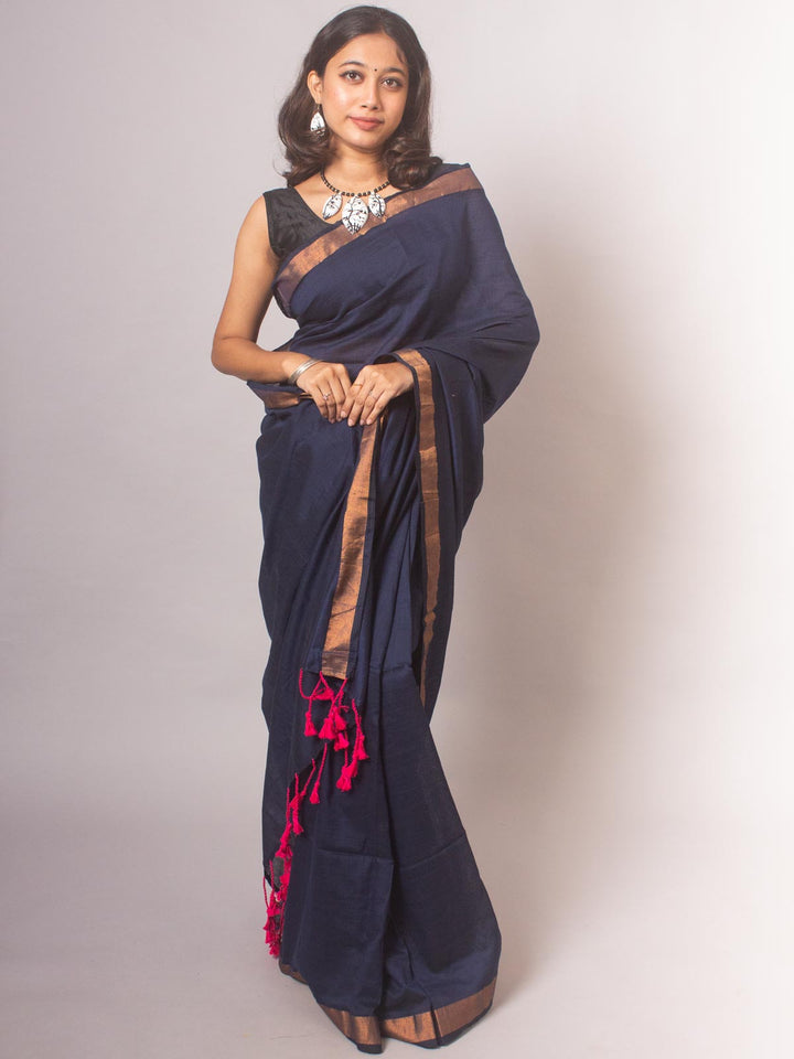 Bengal Cotton Khaadi Saree - 20439 Saree AEVUM   